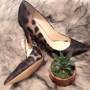 Leopard heels